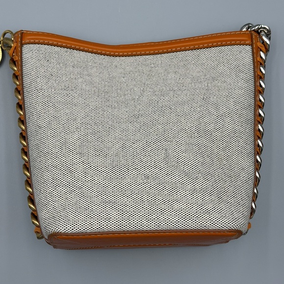 Stella McCartney Frayme Bucket Canvas Bag with Strap - Picture 2 of 14